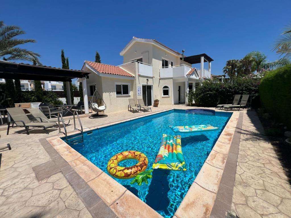 Villa Tamara With Private Pool Peyia Exterior foto